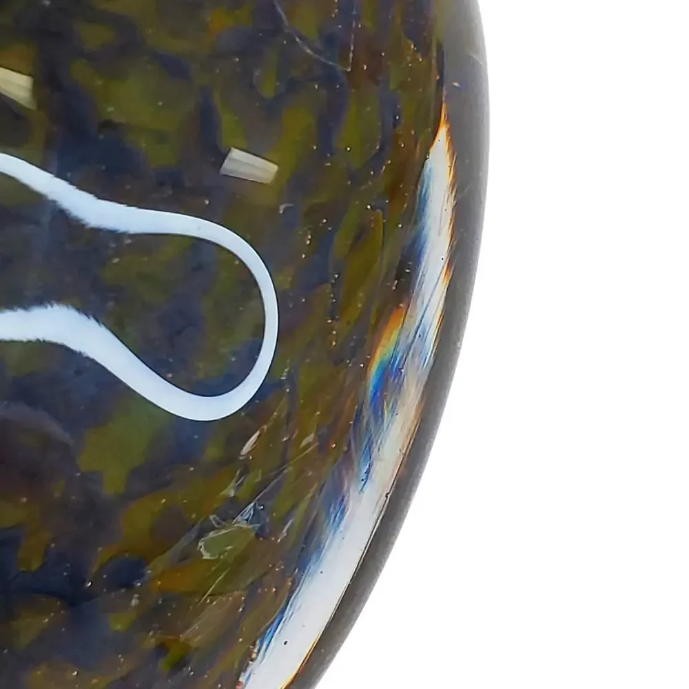 Beautiful Art Glass Spatter Pattern 4.5